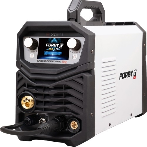 Pusautomačio KOMPLEKTAS FORBY® MIG 200ST LED (sinerginis) + CO2 balionas 8l su priedais
