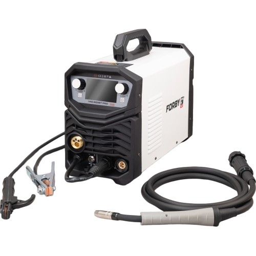 Semi-automatic KIT FORBY® MIG 200ST LED (synergistic) + CO2 cylinder 8l with accessories