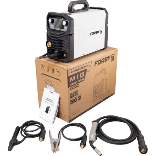 Pusautomačio KOMPLEKTAS FORBY® MIG 200ST LED (sinerginis) + CO2 balionas 8l su priedais