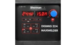 Sinerginis inverterinis suvirinimo aparatas DIGIMIG 224 MAXIWELDER