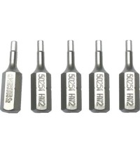 1/4" (6.3mm) Dr IMBUS bit, 5pcs. - 3 x 25mm
