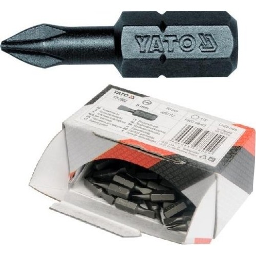 Antgalis PHILLIPS 1/4" (6.3mm), 5vnt. - PH 2 x 25mm