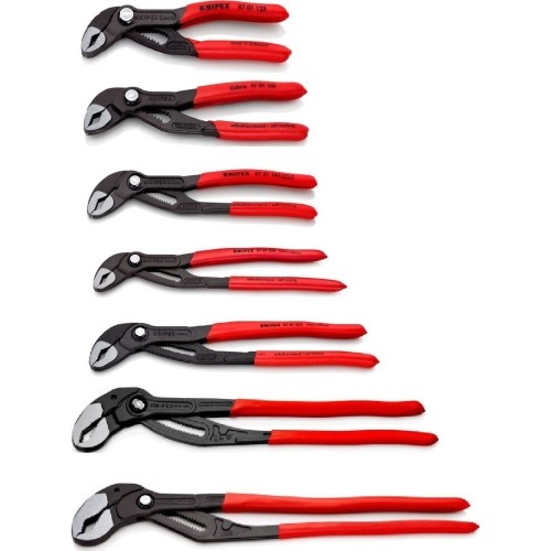 Santechninės replės KNIPEX Cobra su fiksavimu - L180mm