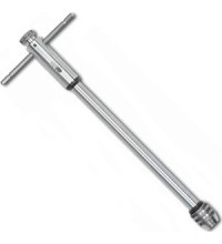 Tap wrench with ratchet. Long - M5 - M12