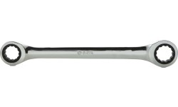 Double box ratcheting wrench - 16 x 18mm L210mm