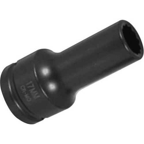 Impact cylinder head socket 3/4" 12pt. - 3/4'' x 17mm
