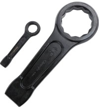 Single end ring slogging spanner - 50mm