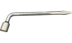 L-tipo rato raktas su atsuktuvu - 19mm, L350mm
