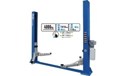 Hidraulinis dviejų kolonų keltuvas su mechaniniais saugumo fiksatoriais, 4.0t - 4.0t, 380V