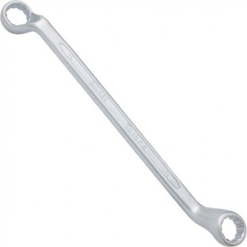 Double ended double deep offset ring spanner - 19 x 22mm