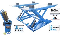 Scissor hydraulic lift with electromagnetic release, 3.0t - 3.0t, 380V