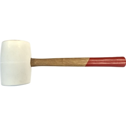 Rubber mallet - 1.1kg, Ø 90mm, L370mm