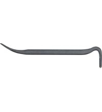Crow bar with nail groove, square - 400x21x11mm