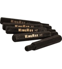 Screwdrivers bits set, (10mm) 5pcs - 8 x 75mm