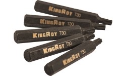TORX bit set, (10mm) 5pcs - T55 x 75mm