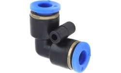 L-type quick push-in connector 8 x 8mm