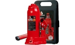 Hydraulic welded bottle jack with plastic box - 5.0t, Hmin/max-207/402mm