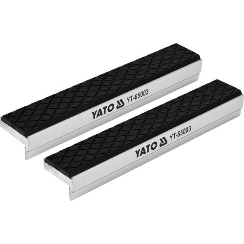 Soft vice jaws aluminium 2pcs - 100x30x10mm
