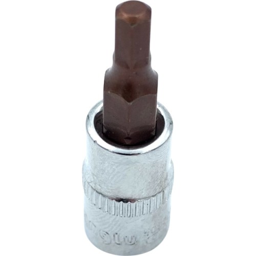 1/4" Dr. HEX bit socket 37L - 8mm
