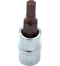 1/4" Dr. HEX bit socket 37L - 7mm