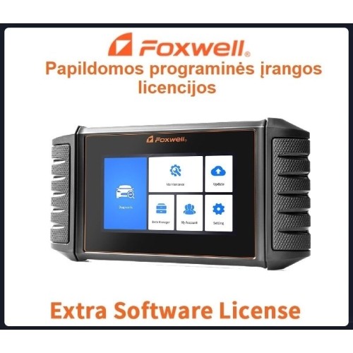 Foxwell i53 papildoma programinė įranga - Mazda