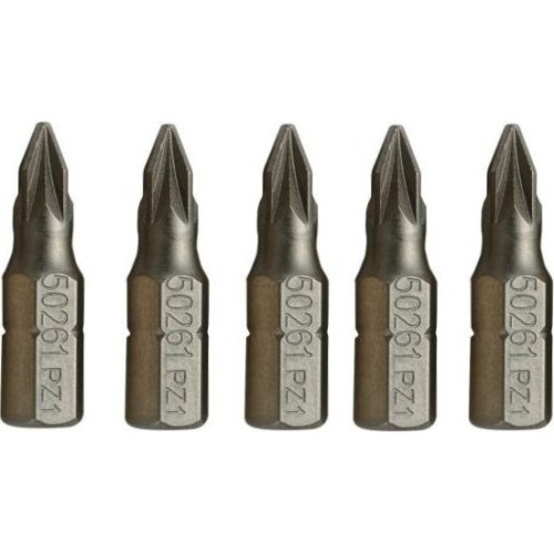 Antgalis PZ 1/4" (6.3mm), 5vnt. - PZ 2 x 25mm