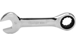 Combination wrench with ratchet (short) - 17mm