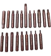 3/8" Dr. 30L TORX/SPLINE/IMBUS bits 5pcs - H4