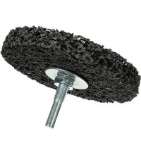 Šepetys abrazyvinis disko tipo su koteliu - 100x13x6mm