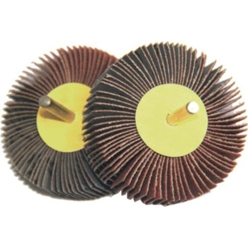 Aluminum oxide flap disc with shaft - 40x25x6mm Nr. 60