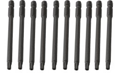 1/4" (6.3mm) Dr TORX-S impact bit, 10pcs. - T10 x 100mm
