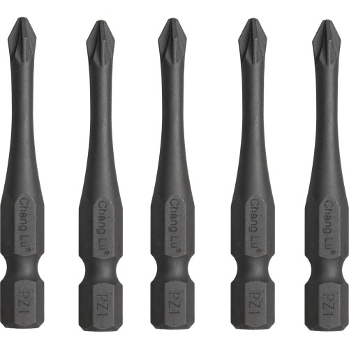 1/4" (6.3mm) Dr POZIDRIV impact bit, 5pcs. - PZ 2 x 50mm