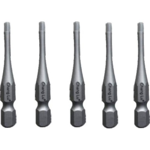 1/4" (6.3mm) Dr IMBUS impact bit, 5pcs. S2 - 5 x 50mm