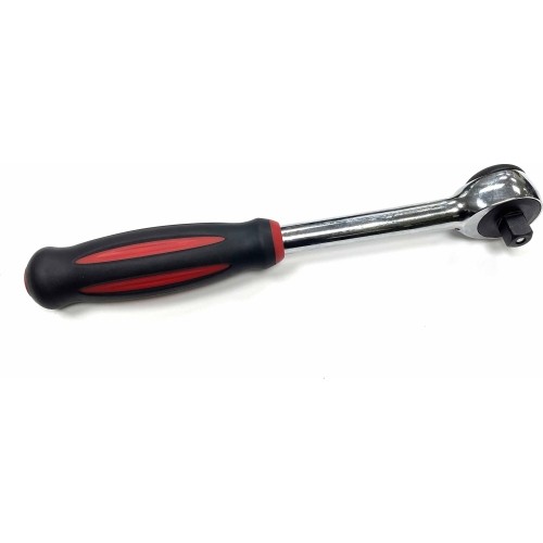 1/4" Dr. Quick-release ratchet (twist 360° handle), 52 teeth - 1/2"