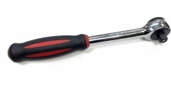 1/4" Dr. Quick-release ratchet (twist 360° handle), 52 teeth - 1/2"