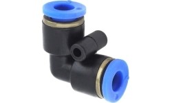 Greito jungimo vožtuvas L tipo - 6 x 6mm