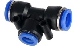 T-type quick push-in connector - 12 x 12 x 12mm