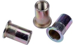 Kniedės srieginės plieninės 50vnt - M12 - 50 vnt