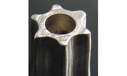 L-tipo šešiakampių TORX raktų rinkinys 9vnt. (T10-T50) su kiauryme