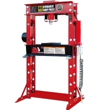 Pneumatinis / hidraulinis presas su manometru 40t