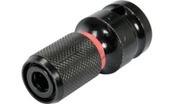 1/2" Dr. Impact adapter for bits HEX 1/4"