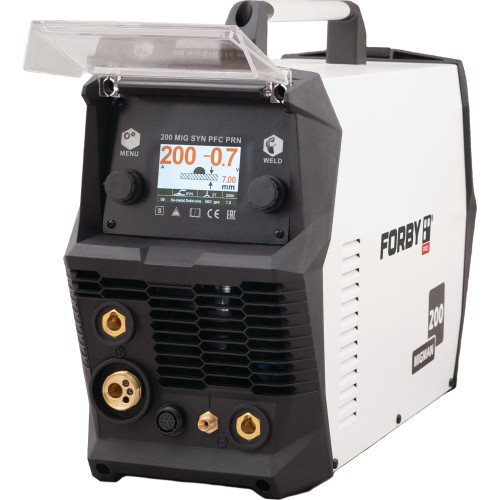 Suvirinimo aparatas FORBY® HD MIGMAN 200 Synergic PFC (tinka nuo generatorių)
