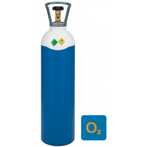 Dujų balionas Gaschema (deguonis O₂) (užpildytas) - 10 l