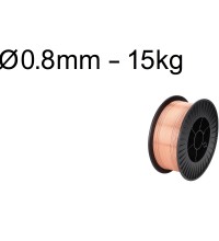 Suvirinimo viela TOLAS ER70S-6 SG2 15kg - 0.8 mm