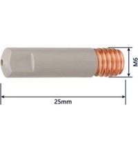 Contact tip F14 / F15 (M6x25) - 0.8 mm (ceramic coated)