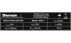 Induction heater INDI-1