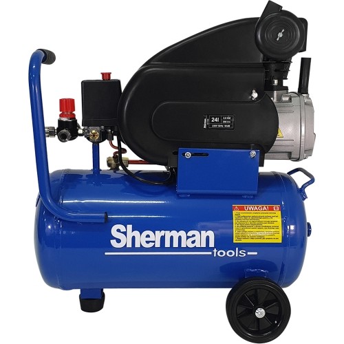 Oil reciprocating compressor 24l 8 bar AC2420