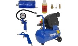 Oil reciprocating compressor 24l 8 bar AC2420