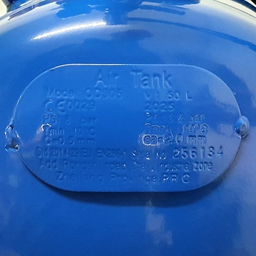 Piston oil compressor 50l 8 bar AC5020