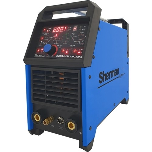 Inverter welder Sherman DIGITIG pulse AC/DC 200GD